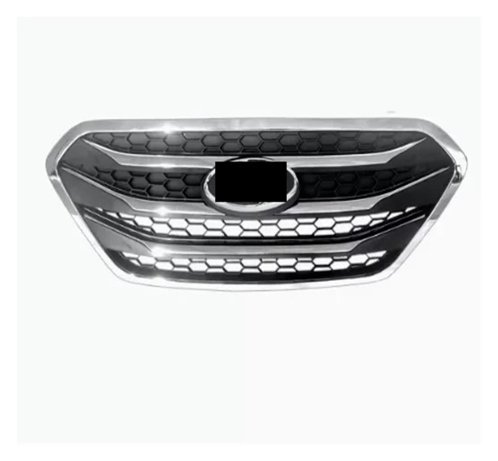 OGONGXM Kompatibel for Hyundai ix35 2009 2010 2011 2012–2015 Chrom-Kühlergrill, Umrüstung um Zierleisten, Grills, Rennwagen-Zubehör von OGONGXM