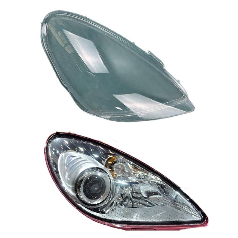 OGONGXM Kompatibel for Mercedes-Benz SLK SLK280 300 350 2004~2010 Auto Transparent Lampenschirm Scheinwerfer Abdeckung Lampe Schatten Scheinwerfer Shell Abdeckung objektiv(Right) von OGONGXM