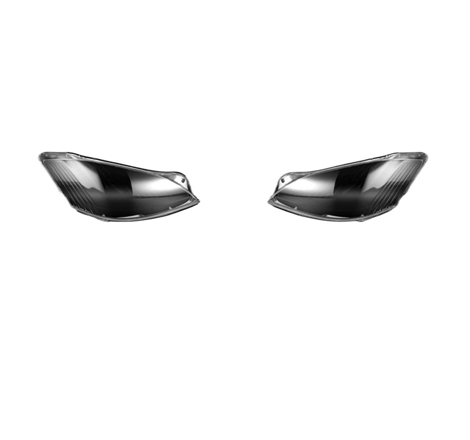 OGONGXM Scheinwerferabdeckung Kompatibel for Mercedes-Benz W221 2006-2009 Autoscheinwerferglaslinsenabdeckung Kunststoffersatzscheinwerferschale Autozubehör(Left Right) von OGONGXM