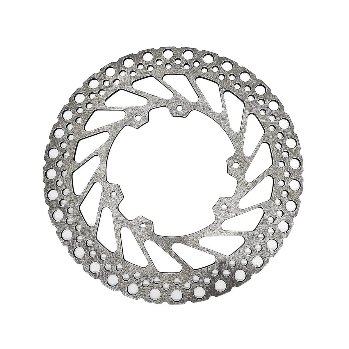 Motorrad Bremsscheiben 240mm Motorrad Bremsscheibe Retro Rotor Disc Für CR 125 Vorne Hinten Bremsscheibe Für CRF 250 Für CRF 450 E's R/X 2002-2008(Gray1) von OJAMWXZU