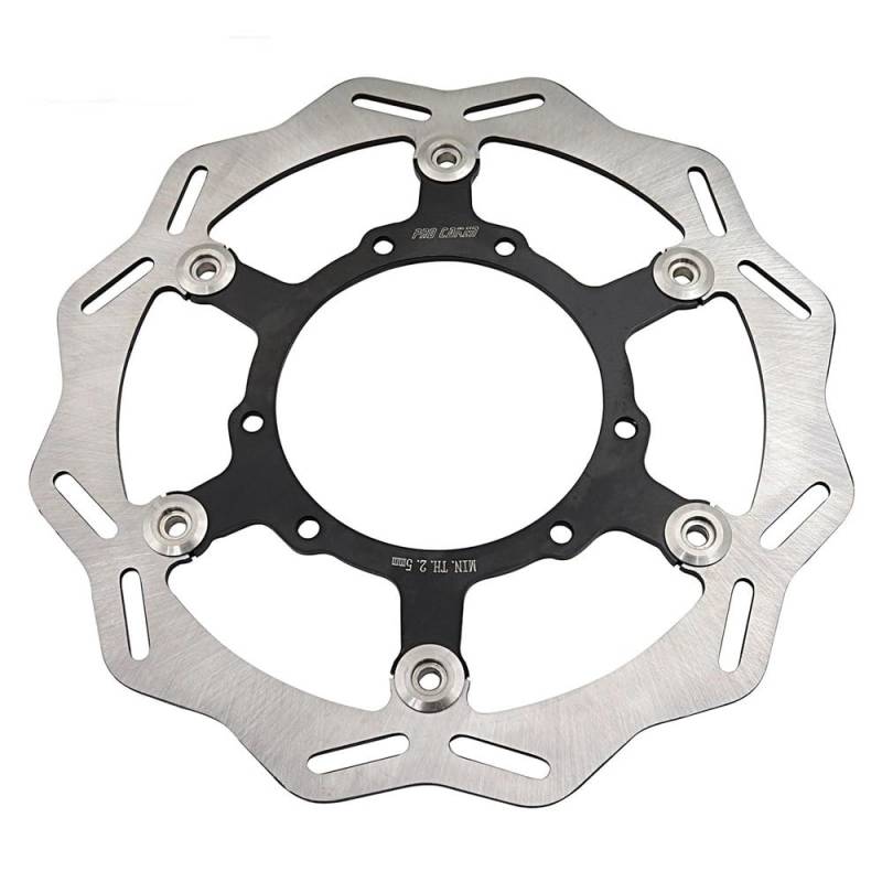 Motorrad Bremsscheiben Motorrad 260mm 320mm Vorne Schwimmende Bremsscheibe Rotor Disk Für H&ONDA CR 125 250 2002-2007 CRF250R CRF450R 2004-2022 250X 450X(260mm) von OJAMWXZU