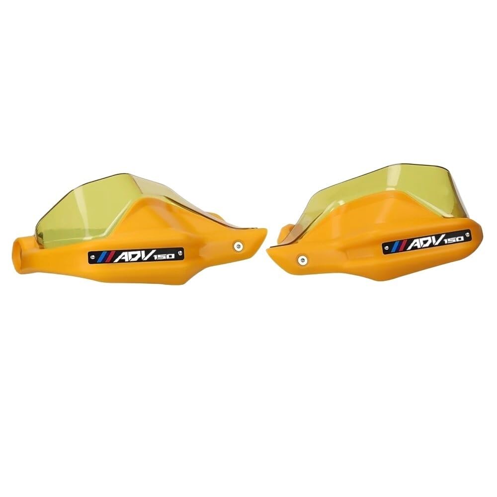 Motorrad-Handschutz Für Hon&da ADV150 Zubehör XADV 150 Motorrad ADV150 Dedizierter Handschutz Motorradhandschützer Lenkerschützer Windschutzscheibe(Yellow10) von OJAMWXZU