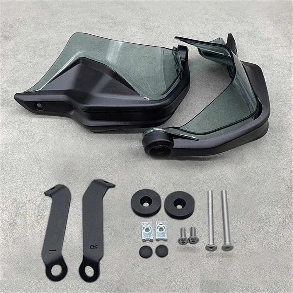 Motorrad-Handschutz Motorrad-Handprotektoren, Windschutzscheiben-Handwindschutz, Passend Für HON&DA NC750 X NC750S NC700X CB500 2012–2021(Black4) von OJAMWXZU