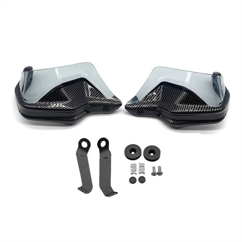 Motorrad-Handschutz Motorrad Lenker Handschutz Für H&ONDA Integra750 NC750D Integra 750 NC750 NC 750 D Schild Hand Schutzfolie Windschutzscheibe(Smoke5) von OJAMWXZU