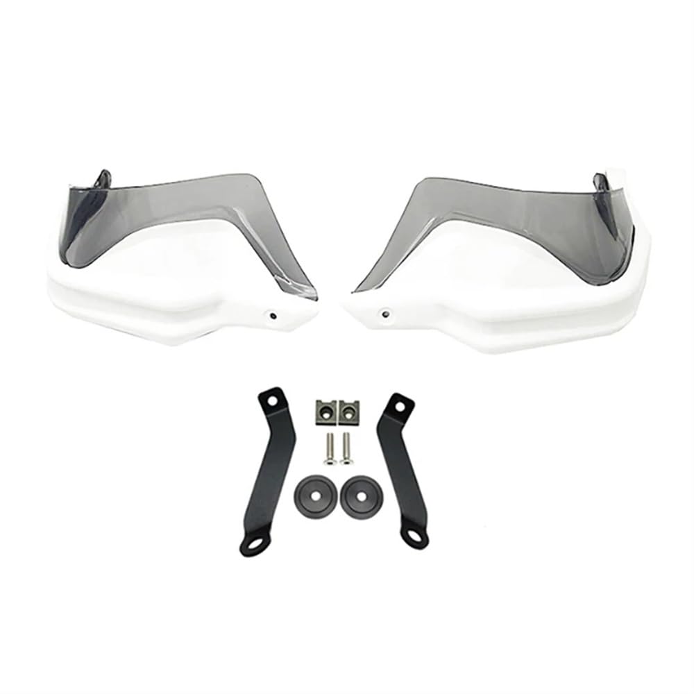 Motorrad-Handschutz Passend Für HO&NDA NC750X DCT NC750S NC700X NC 750 X 2013–2023 Motorradhandschützer Schildschutz Windschutzscheibe Handwindschutz(White Grey55) von OJAMWXZU