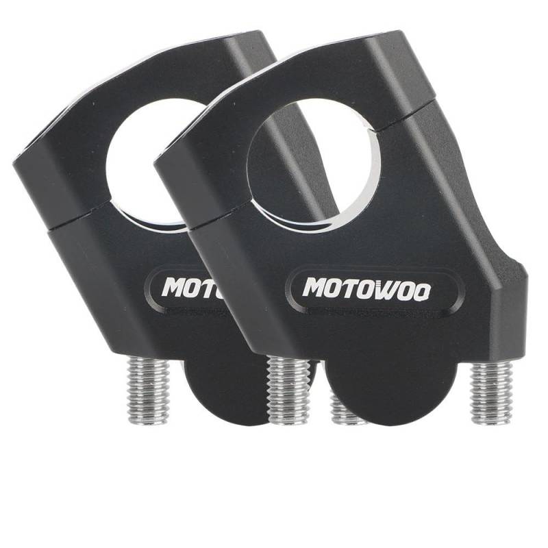 Motorrad-Lenkererhöhungen 22mm 28mm Extender Motorrad Lenker Riser Adapter Erhöhung Motocross Griff Clip Retrofit Motorrad Zubehör Universal(28mm 3) von OJAMWXZU