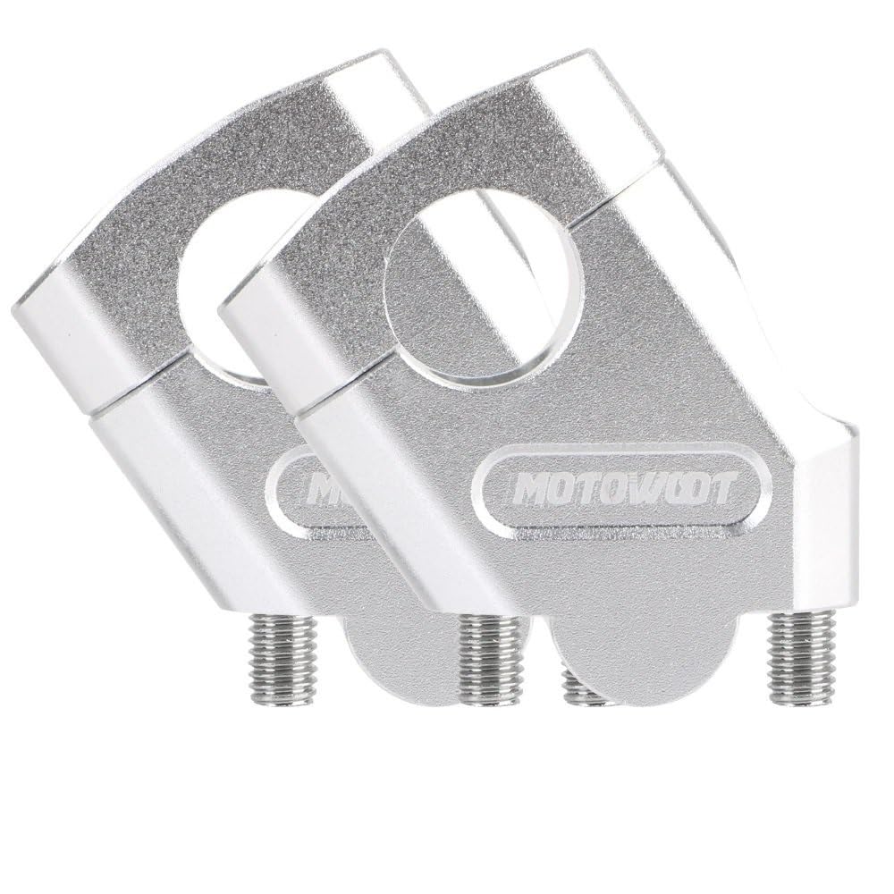 Motorrad-Lenkererhöhungen 22mm 28mm Extender Motorrad Lenker Riser Adapter Erhöhung Motocross Griff Clip Retrofit Motorrad Zubehör Universal(28mm 5) von OJAMWXZU