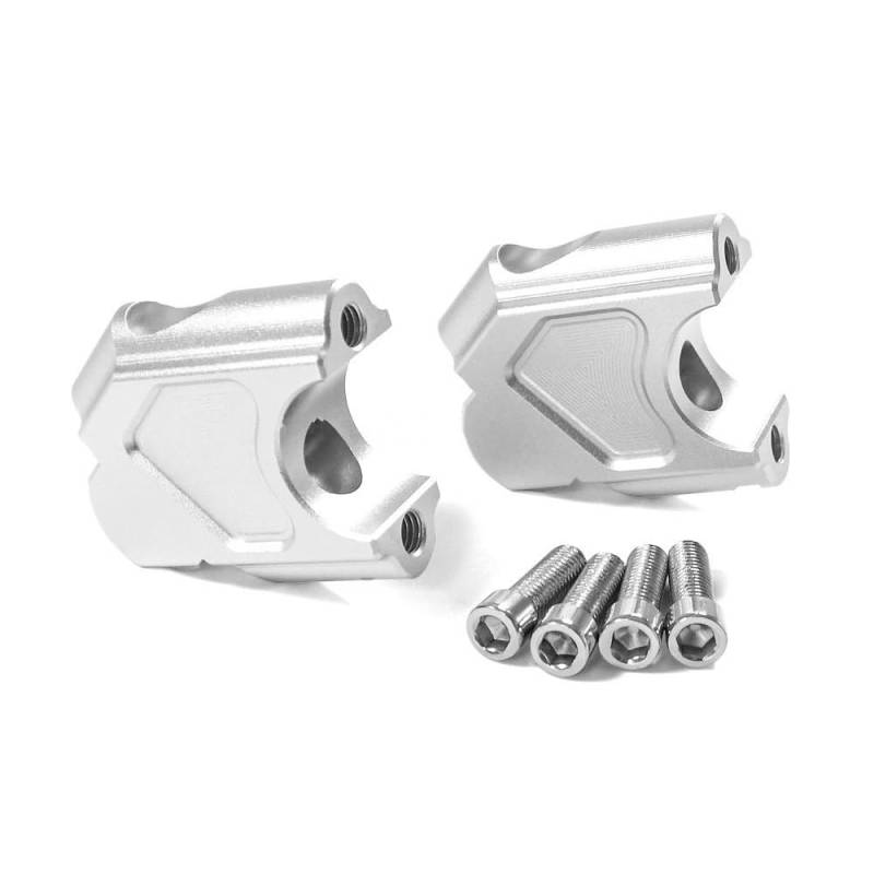 Motorrad-Lenkererhöhungen Motorrad Lenker Riser Drag Griff Bar Clamp Verlängern Adapter Für F800GT F 800 GT 2012- F800GS F 800 GS Adv 2007-2017(8) von OJAMWXZU