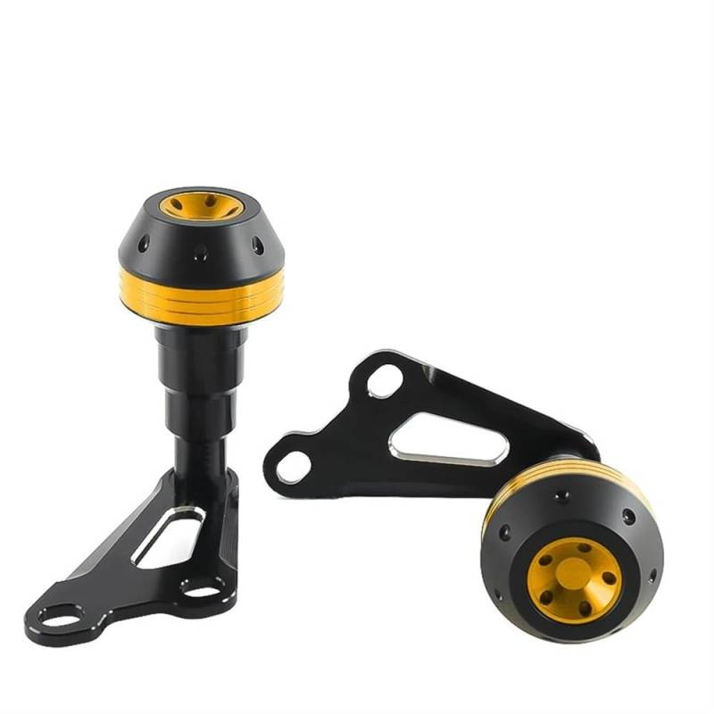 OJAMWXZU Anti-Crash Rahmen Sliders Für H&ONDA CB750 Hornet 2023 2024 + Motorräder Motor Schutz Abdeckung Rahmen Sliders Crash Pad Fallen Protector Schutz(Gold-Y) von OJAMWXZU