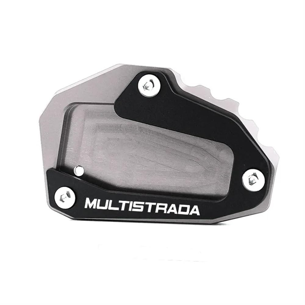 OJAMWXZU Motorrad-Seitenständerpolster Für D&UCATI Multistrada 950 1100 1200 1260 1200S 1260S V4 Motorrad Zubehör Ständer Seitenständer Verlängerung Pad(15) von OJAMWXZU