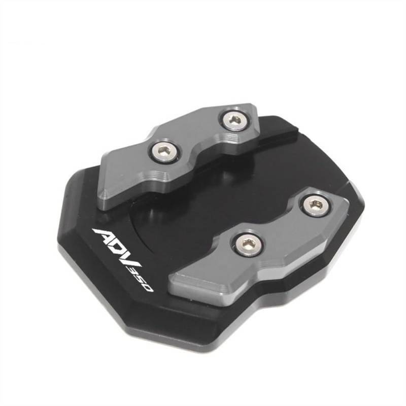 OJAMWXZU Motorrad-Seitenständerpolster Für H&ONDA ADV350 ADV 350 2021 2022 2023 Motorrad Seite Stehen Pad Platte Ständer Enlarger Unterstützung Verlängerung(7) von OJAMWXZU