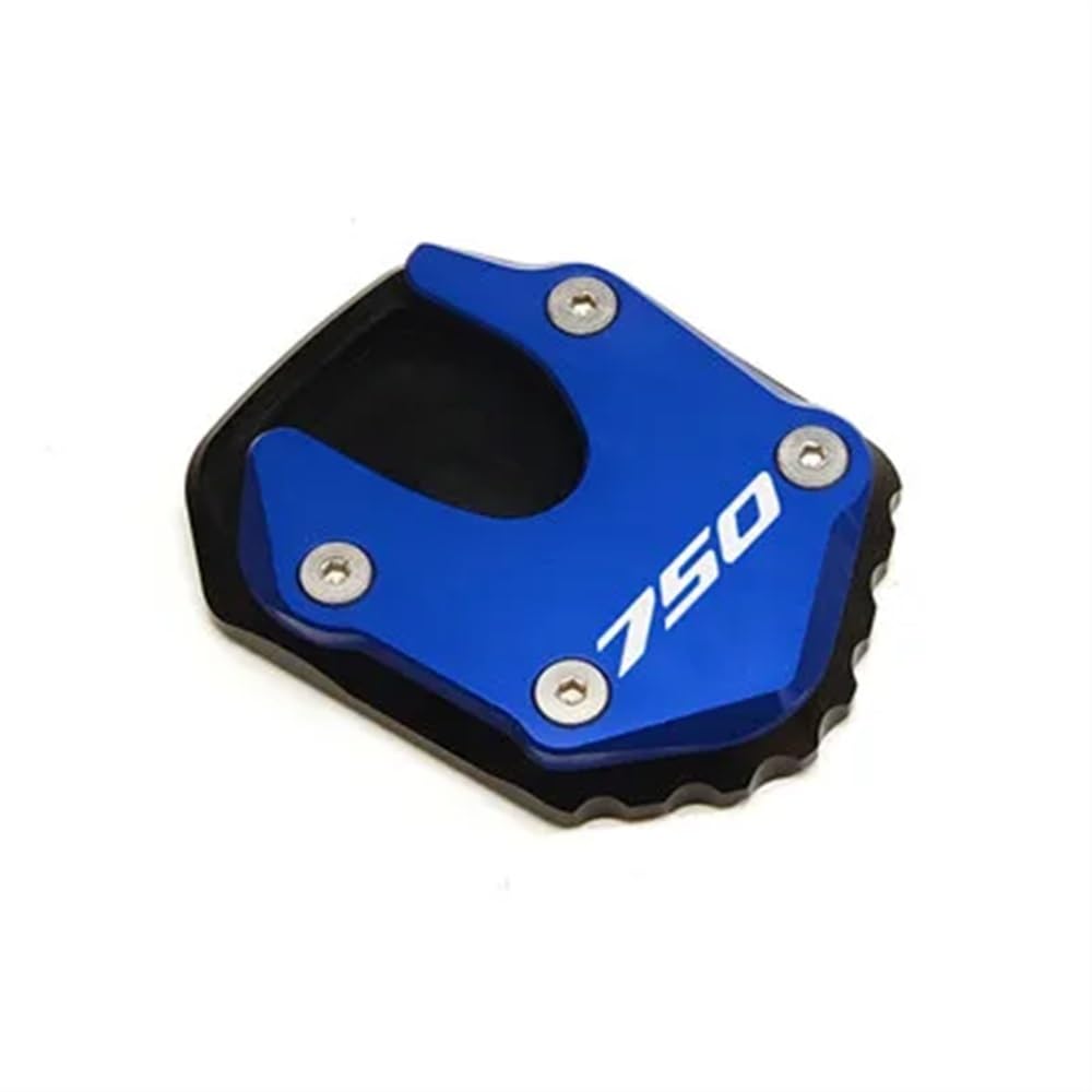 OJAMWXZU Motorrad-Seitenständerpolster Ständer Enlarger Für H&ONDA Forza 750 FORZA750 2020 2011 2022 Motorrad Fuß Seite Stehen Verlängerung Pad Unterstützung Platte(Blue) von OJAMWXZU