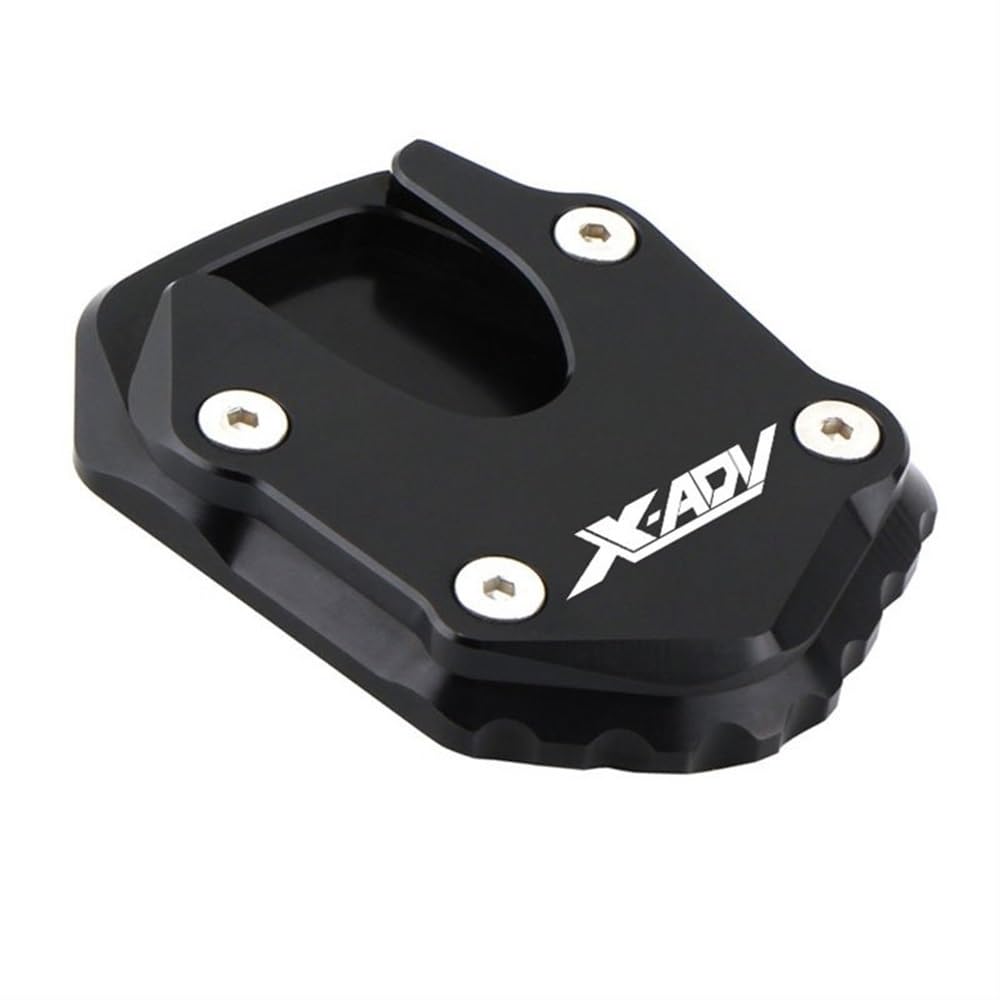 OJAMWXZU Motorrad-Seitenständerpolster XADV Motorrad CNC Kickstand Seitenständer Verlängerungspad Vergrößerungsstützplatte Für H&ONDA X-ADV 750 Xadv750 2021 2022 2023(X-ADV-1) von OJAMWXZU