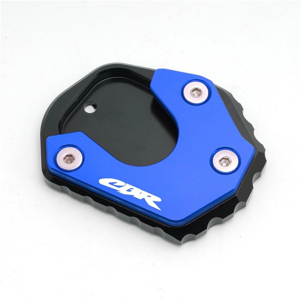 OJAMWXZU Motorrad-Ständerplatte Für H&ONDA CBR 500 R 500R CBR500R 2013-2022 2023 Motorrad CNC Aluminium Ständer Verlängerung Fuß Seite Stehen Pad Platte Enlarger(A Blue) von OJAMWXZU