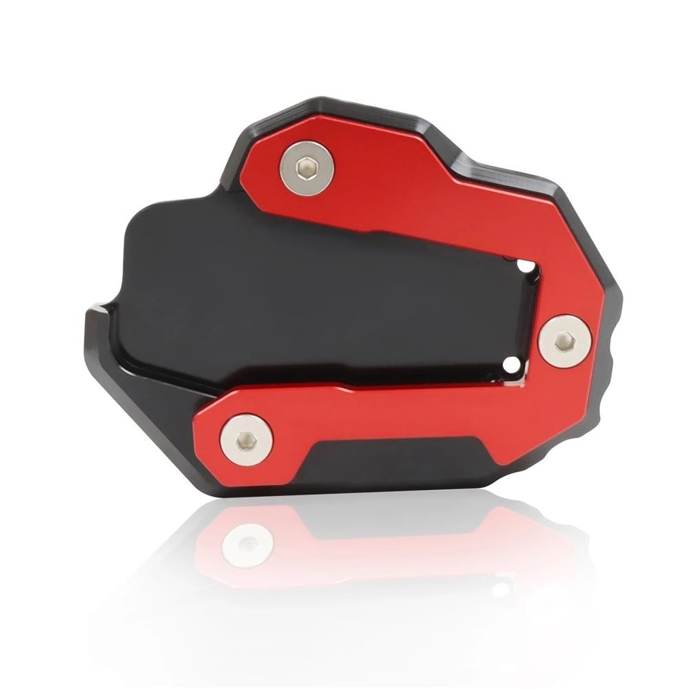 OJAMWXZU Motorrad-Ständerplatte Fußseitenständer Kickstand Extension Pad Stützplatte Für D&UCATI Multistrada 950 1100 1200GT 1260 1200/Enduro/Enduro Peak 1200S(Red) von OJAMWXZU