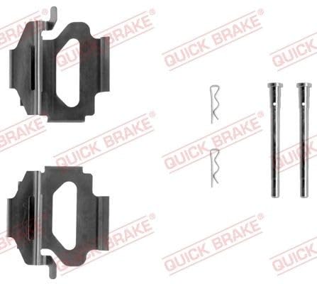 OJD QUICK BRAKE APS MBA1140 Zubehörsatz, Scheibenbremsbelag von OJD QUICK BRAKE APS