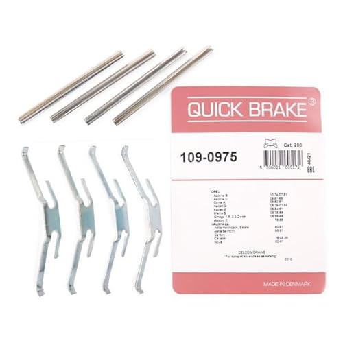 OJD QUICK BRAKE APS MBA975 Zubehörsatz, Scheibenbremsbelag von OJD QUICK BRAKE APS