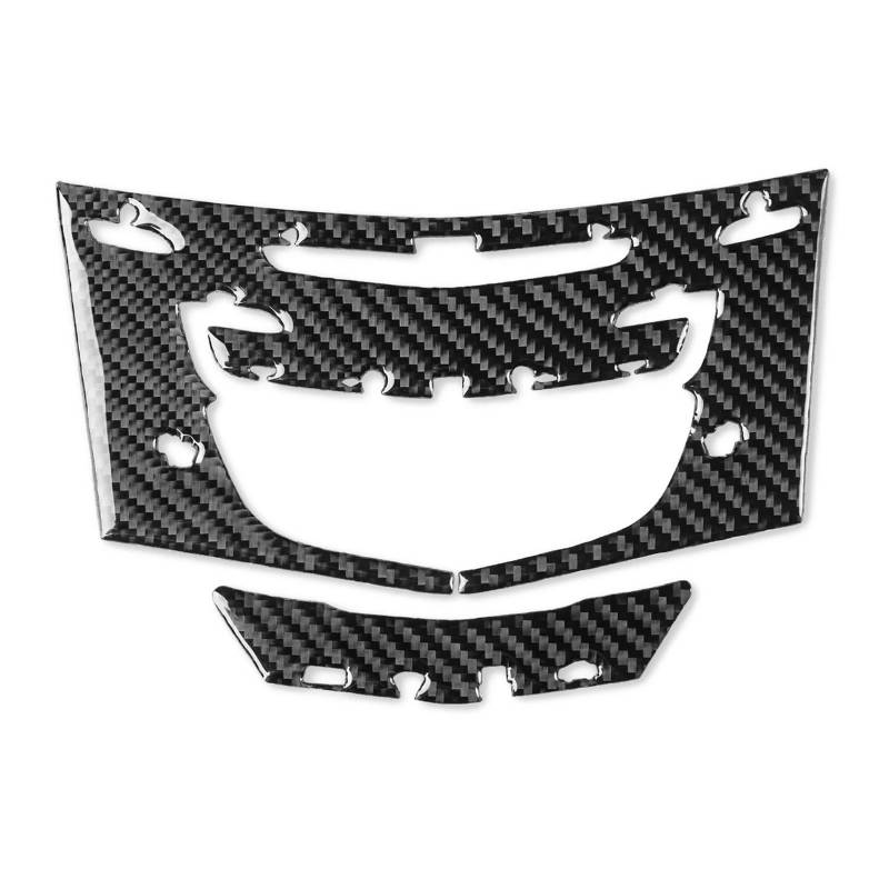 Aufkleber Für Auto Verkleidung Für Cadillac ATS 2013-2019 Limousine Zubehör Auto Carbon Fiber Innen CD Radio Panel Trim Aufkleber Änderung Dekoration von OJNHSFVPO