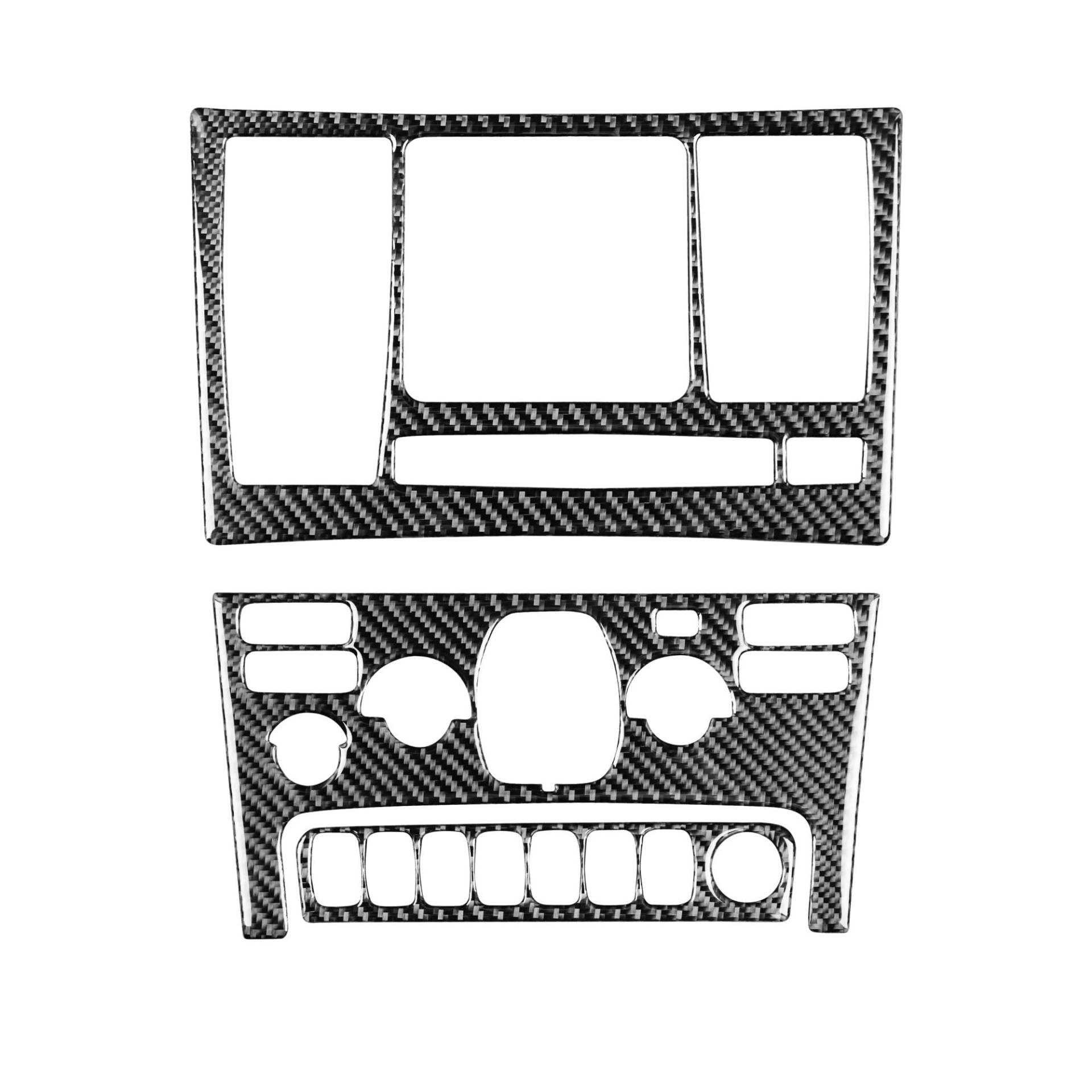 Aufkleber Für Auto Verkleidung Für Volvo Xc90 2003-2011 2012 2013 2014 Zentrale Bedienfeld Abdeckung Dekoration Trim Aufkleber Auto Innen Zubehör Carbon Faser(Full hole) von OJNHSFVPO