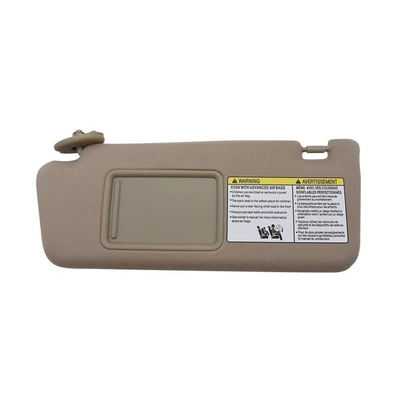 Auto Sonnenschutz Visier 74320-04181-E1 74310-04081-E0 Sonnenblende Beige Ohne Licht Für Toyota Tacoma 2005 2006 2007 2008 2009 2010 2011 2012(Beige,Left) von OJNHSFVPO