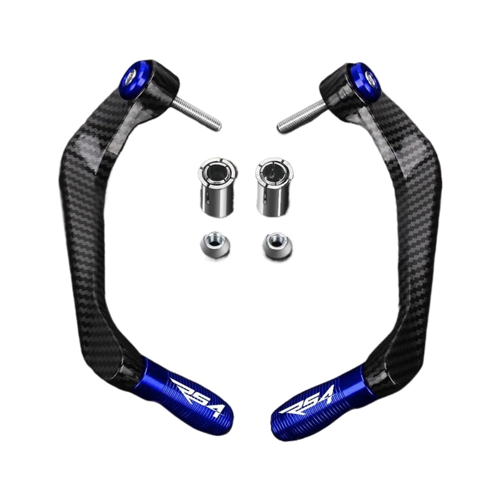 Lenkerschutz Motorrad Lenker Bremse Kupplung Hebel Schutz Schutz Griff Bar Für Aprilia RS4 RS125 RS50 RS 125 50 1999-2022 2024(Blue) von OJNHSFVPO