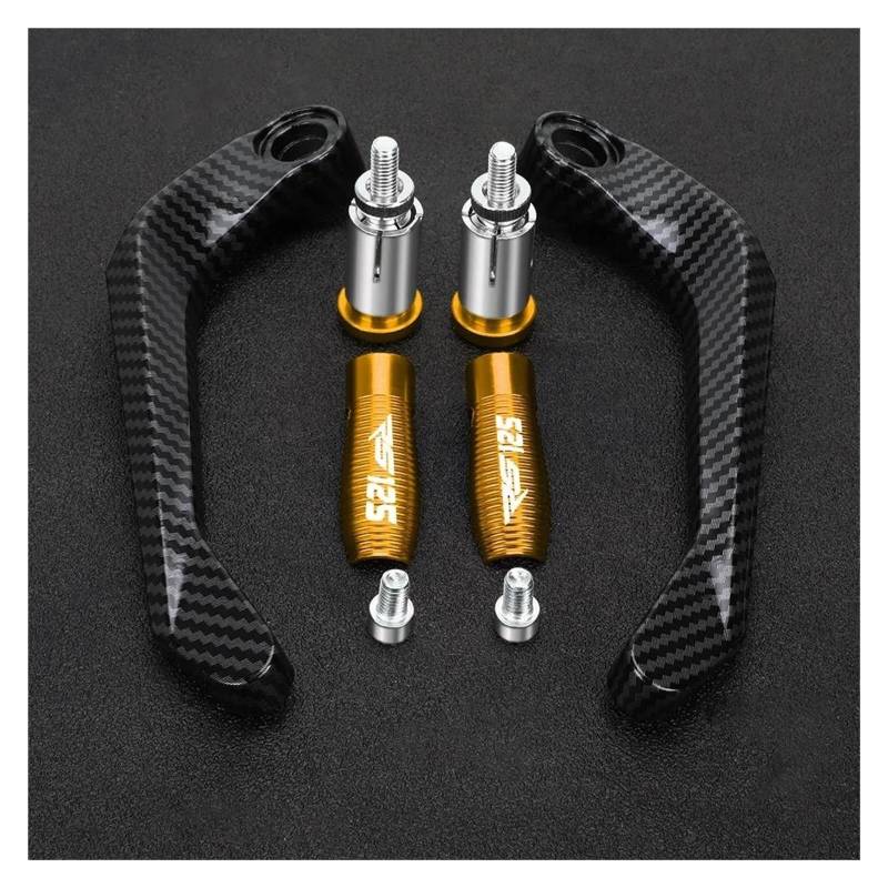 Lenkerschutz Motorrad Lenker Bremse Kupplung Hebel Schutzfolie Griff Bar Für Aprilia RS125 RS 125 1996-2005 2004 2003 22mm 7/8"(Gold) von OJNHSFVPO