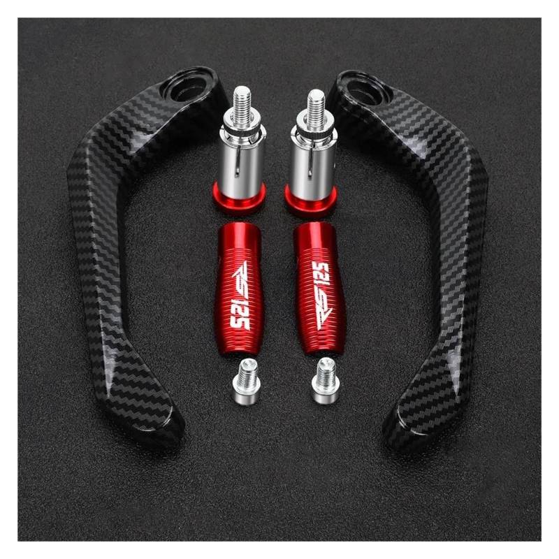 Lenkerschutz Motorrad Lenker Bremse Kupplung Hebel Schutzfolie Griff Bar Für Aprilia RS125 RS 125 1996-2005 2004 2003 22mm 7/8"(Rood) von OJNHSFVPO