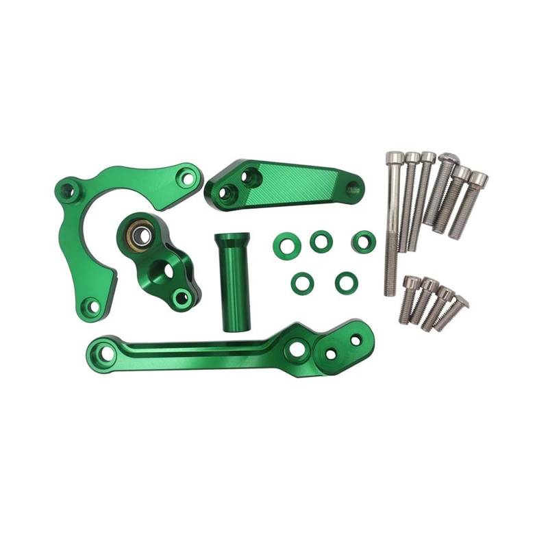 Motorrad Titan Lineal Für Kawasaki Z900 Z 900 2017 2018 2019 Stabile Lenkung Stoßdämpfer Dämpfer Montage Halterung(Bracket green) von OJNHSFVPO