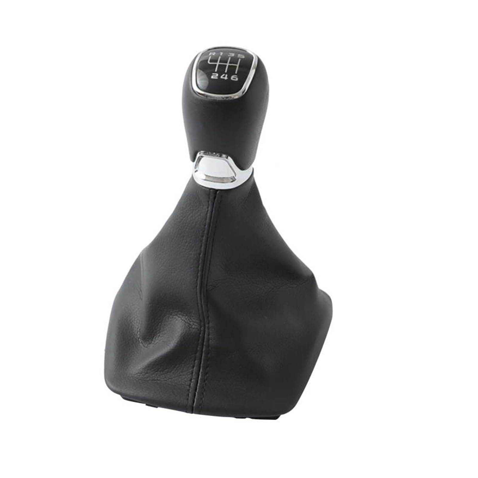 Schaltknauf griff Für Skoda Octavia MK2 2004–2012 PU-Leder 6-Gang-Schaltknauf von OJNHSFVPO