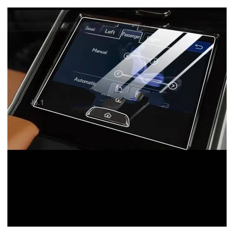 Auto Navi Folie Für Lexus Für LX600 2023 Hinten-Sitz Pad Zurück Sitz Pad Touchscreen Display-schutzfolie PET Screen Protector Film Auto Displayschutzfolie von OJTEMHBH