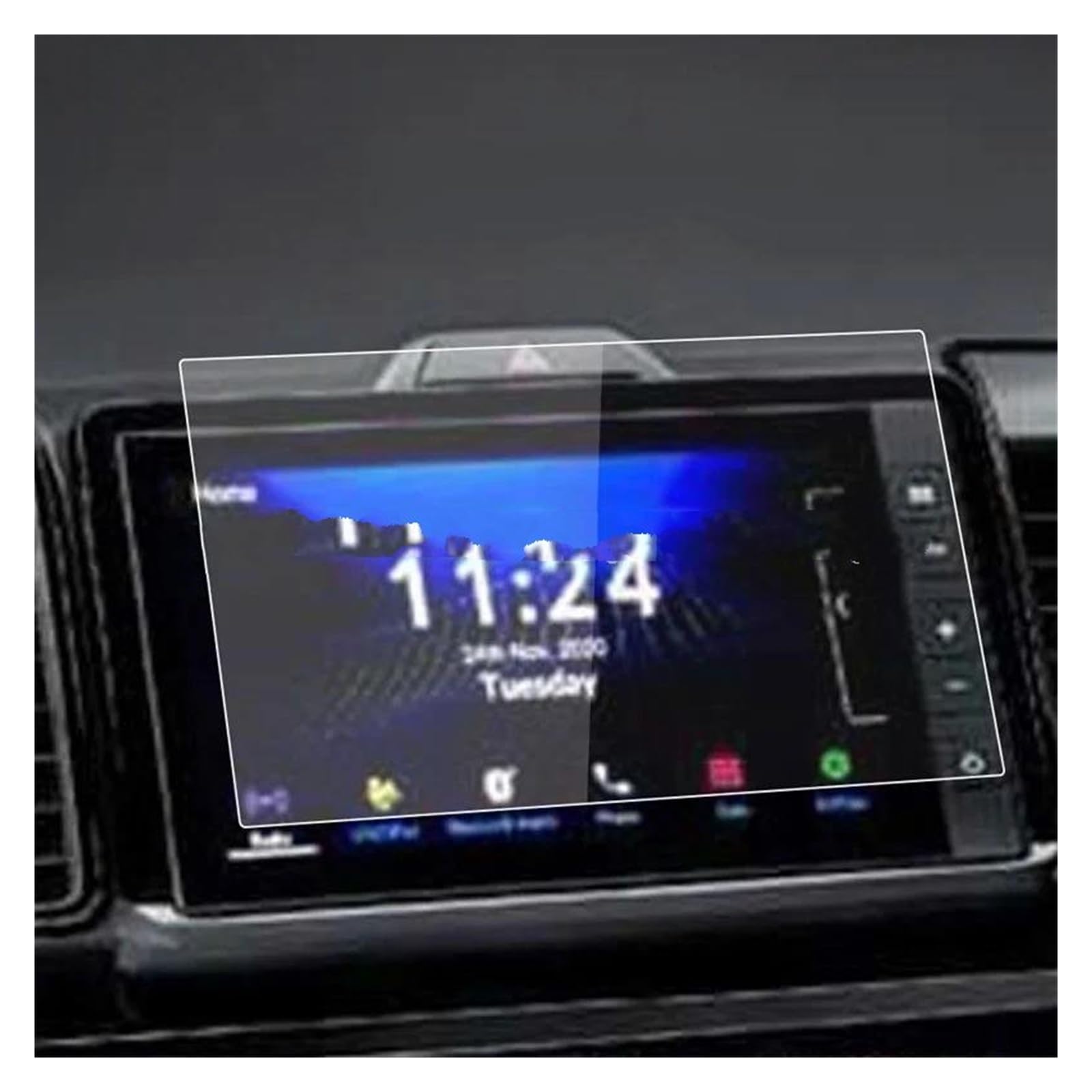 Auto Navi Folie Für Stadt 2020 2021 2022 Auto GPS Navigation Film LCD Screen Anti-Scratch-Film Zubehör Screen Protector Gehärtetem Glas Auto Displayschutzfolie von OJTEMHBH