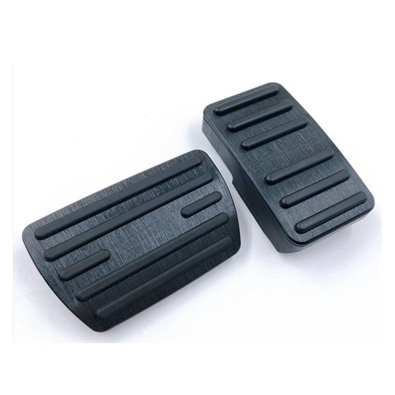 Auto Pedal Pad Kit Für Accord LX CV1 2018 2019 2020 2021 2022 Auto Fußpedale Gas Beschleuniger Bremse Edelstahl rutschfest Kein Bohren Pedalabdeckung Pads 2X Pedalbelag Gummi(2 PcsC) von OJTEMHBH