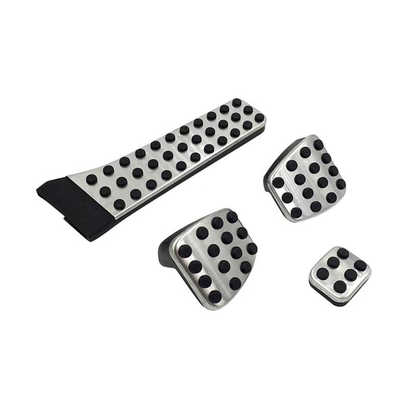 Auto Pedal Pad Kit Für Benz Für AMG CE Klasse W203 W213 W205 W204 W211 W212 W210 R172 Für GLC GLK SLK Für GLE Auto Gaspedal Bremspedal Abdeckung Pads Pedalbelag Gummi(MT 4pcs) von OJTEMHBH