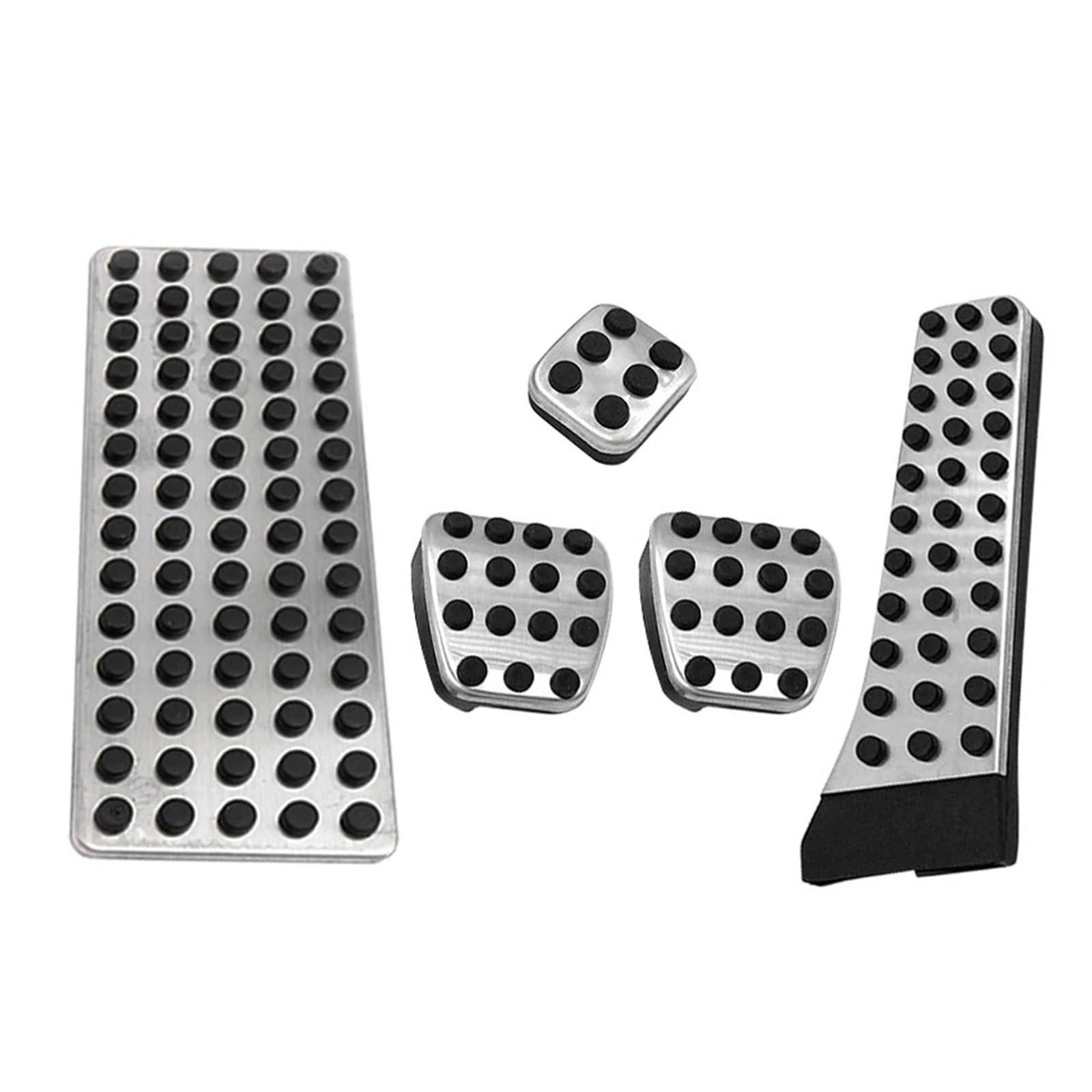 Auto Pedal Pad Kit Für Benz Für AMG CE Klasse W203 W213 W205 W204 W211 W212 W210 R172 Für GLC GLK SLK Für GLE Auto Gaspedal Bremspedal Abdeckung Pads Pedalbelag Gummi(MT 5pcs) von OJTEMHBH