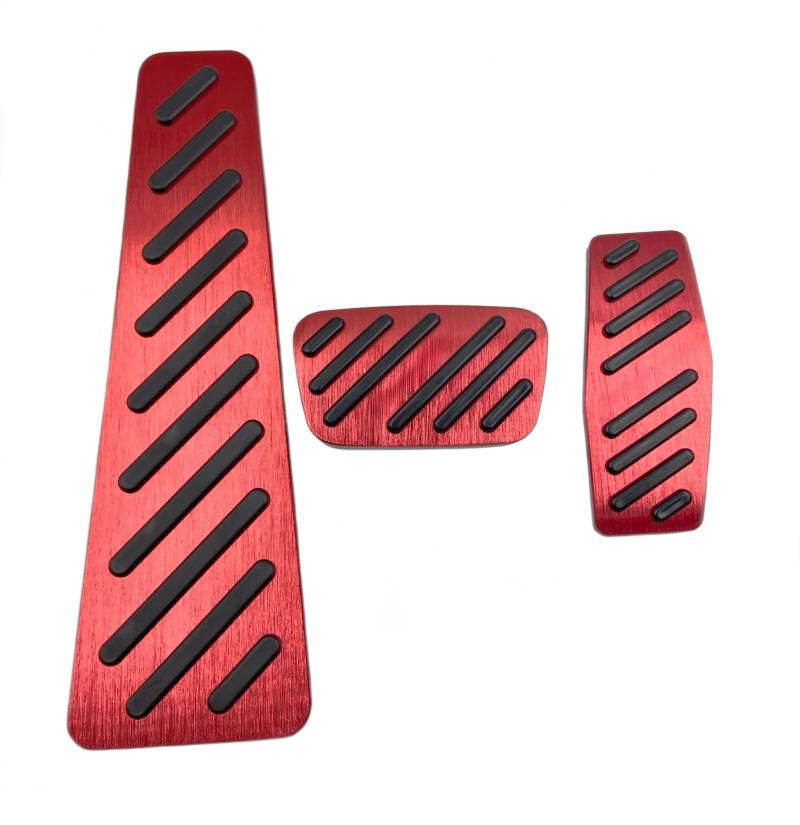 Auto Pedal Pad Kit Für Cadillac Für Lyriq 2022 2023 Auto Fuß Pedale Gas Beschleuniger Bremse Edelstahl Nicht-Slip Kein Bohren Pedal Pads Auto-Styling Pedalbelag Gummi(2 pcsB) von OJTEMHBH