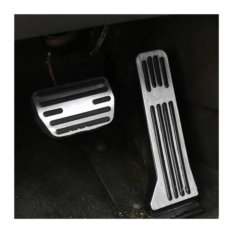 Auto Pedal Pad Kit Für Changan Uni-K UNIK Uni K 2020 2021 2022 2023 2024 Auto Fußpedale Gaspedal Gasbremse Edelstahl Restfoot Pedal Pad Pedalbelag Gummi(2 pcsD) von OJTEMHBH