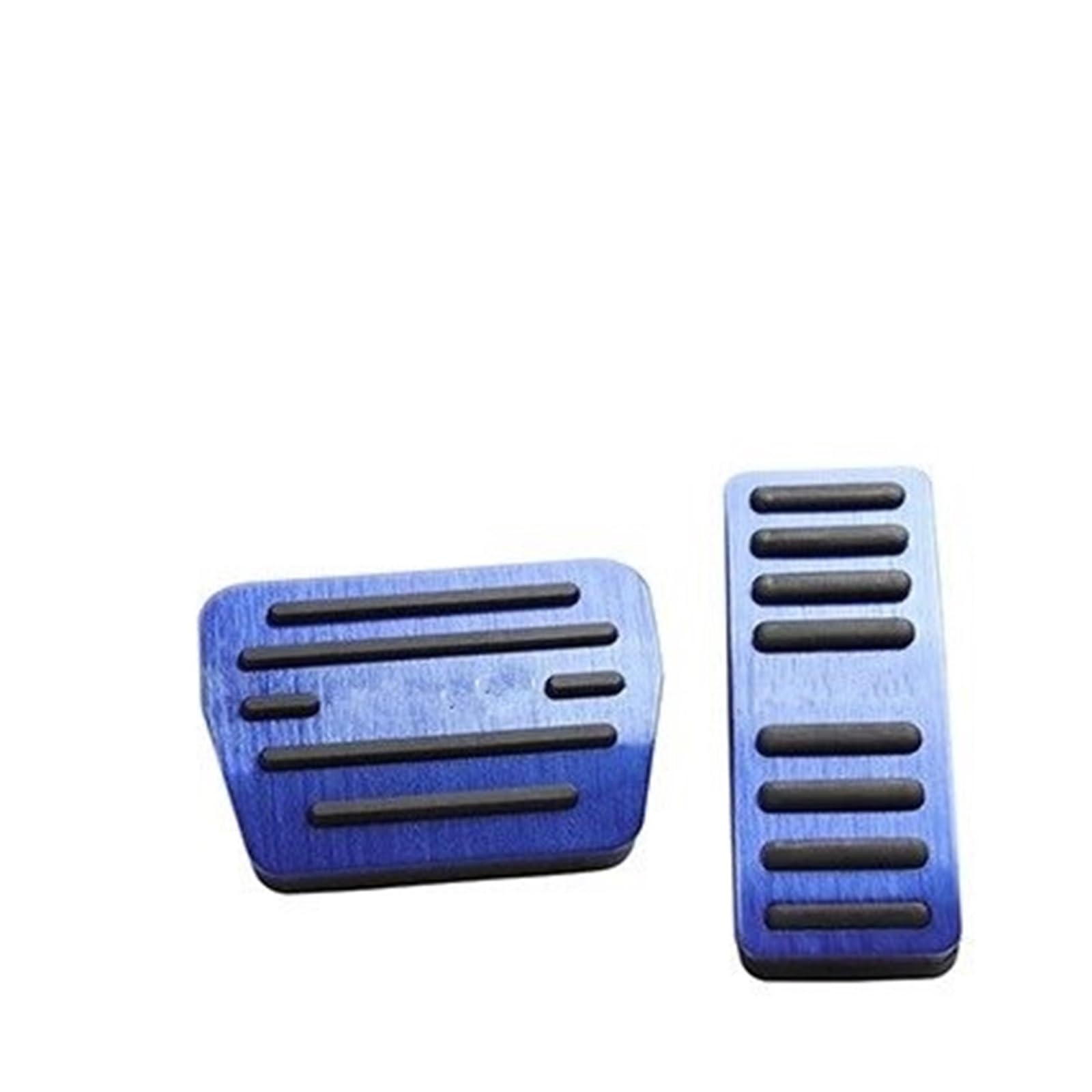 Auto Pedal Pad Kit Für Chery Für Omoda Für C5 5 FX 2022 2023 2024 Aluminium Auto Kraftstoff Beschleuniger Bremse Clucth Pedal Abdeckung Nicht Slip Pads Fall Zubehör Pedalbelag Gummi(at Blue) von OJTEMHBH