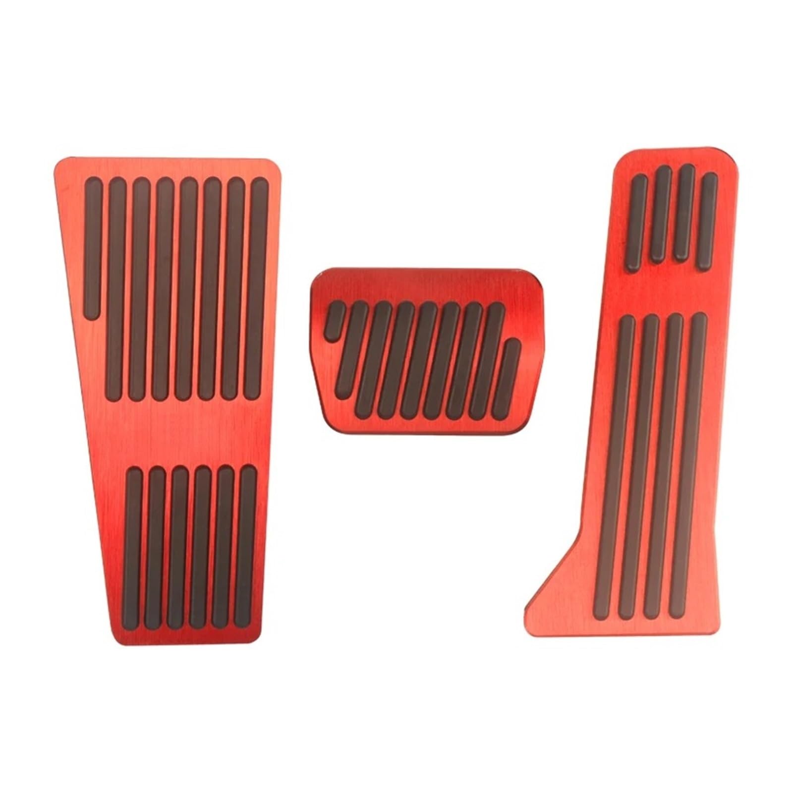 Auto Pedal Pad Kit Für Mazda 2 3 6 Dome BM GL GJ Für CX-5 CX5 KE KF CX3 CX7 CX8 CX9 Auto Gaspedal Fußstütze Bremse Kupplung Pedal Pad Abdeckung Zubehör Pedalbelag Gummi(at 3pcs MT) von OJTEMHBH