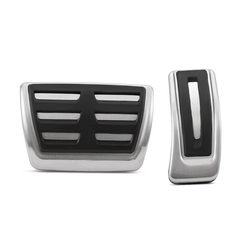 Auto Pedal Pad Kit Für Sitz Für Leon Für Cupra Für Leon Mk4 KL1 KL8 2020 2021 2022 Auto Fußpedale Edelstahl Gas Brems Restfoot Pedal Pad Protector at MT Pedalbelag Gummi(2 pcs) von OJTEMHBH