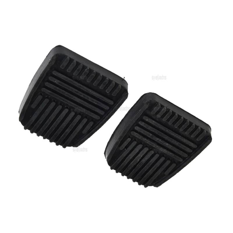 Auto Pedal Pad Kit Für Toyota Für Land Für Cruiser 1985-1987 Bremse Kupplung Pedal Abdeckung 2PCS Gummi Ersatz Bremse Kupplung Pedal Pads Abdeckung Pedalbelag Gummi von OJTEMHBH