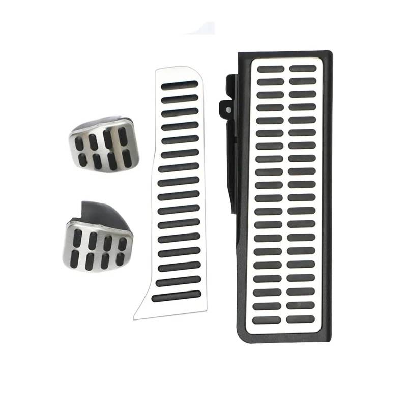 Auto Pedal Pad Kit Für VW Für Sharan MK2 7N 2010~2022 Auto Fuß Pedale Zubehör Gas Beschleuniger Bremse Restfoot Nicht-Slip Pedal Abdeckung Pads Pedalbelag Gummi(4 pcs) von OJTEMHBH