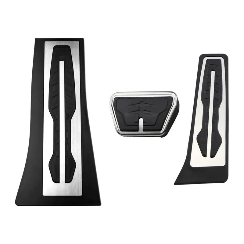 Auto Pedal Pad Kit Für X5 Für X6 F15 F16 E70 E71 E72 LHD Gas Kraftstoff Bremse Fußstütze Pedal Platte Pad Pedale Pad Auto Zubehör Pedalbelag Gummi(at with Rest.) von OJTEMHBH