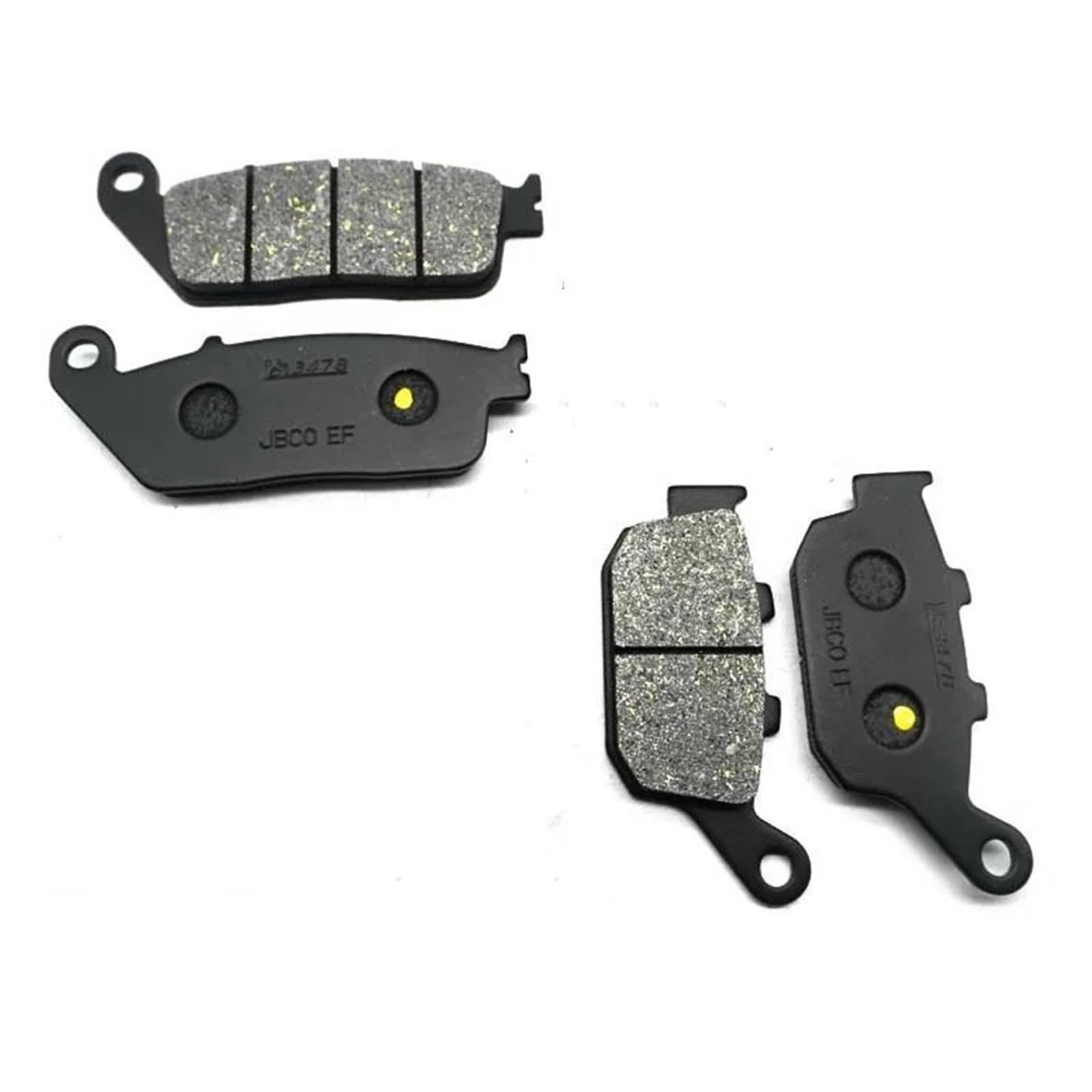 Bremsklötze Motorrad Für NC750S 2014 2015 2016 2017 2018 209 2020 Motorrad Vorne Hinten Bremsbeläge Kits Scheibenbremsbelag(Whole Set) von OJTEMHBH