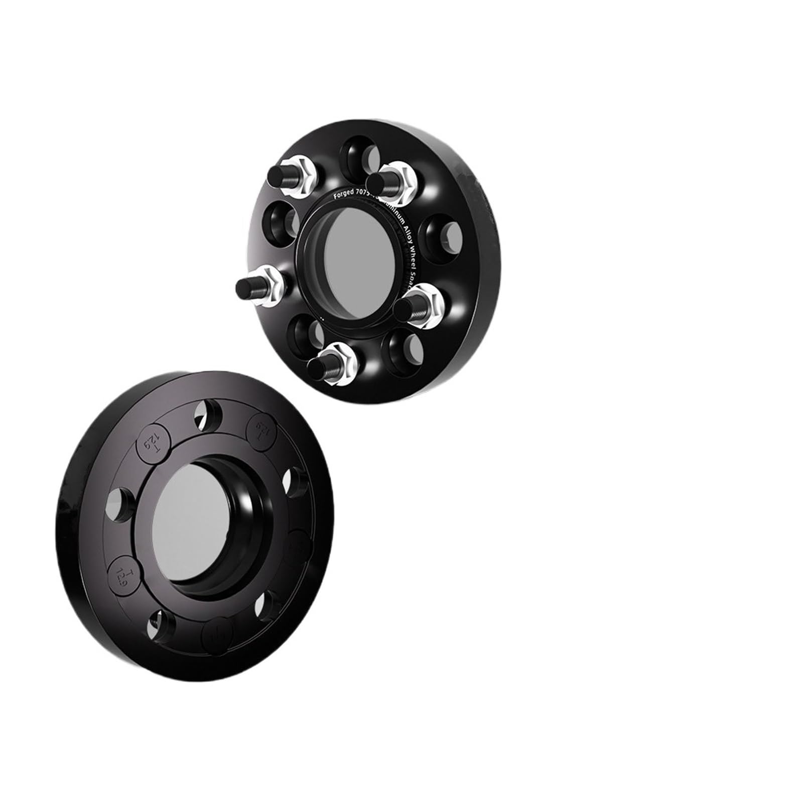 Distanzscheibe Räder Für Chery Für Jetour Für Traveler Für T2 2PCS 25/30/35mm 5x10 8 60,1 Flansch Platte T6-7075 Spurverbreiterungen Nabe Verbreitert Spürverbreiterungsatz(2pcs 25mm-BK) von OJTEMHBH