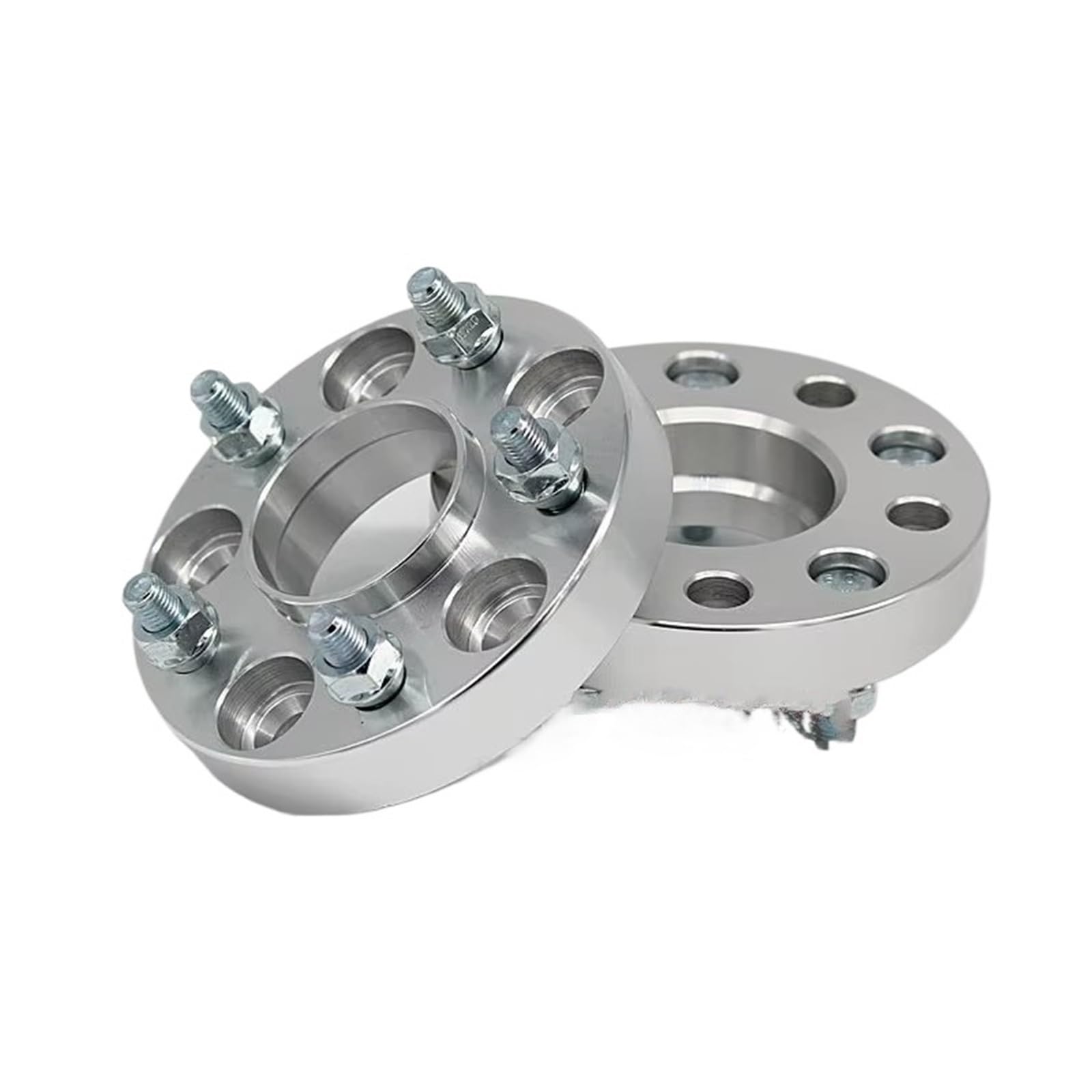 Distanzscheibe Räder Für SUBARU Für Forester Für Outback 2 Stück 15/20/25/30mm 5x100 56,1mm Spurverbreiterungen Adapter 5 Lug Spürverbreiterungsatz(20mm Silver Spacers) von OJTEMHBH