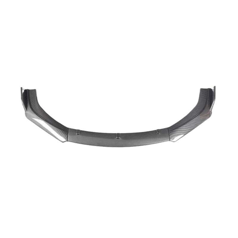 Frontstoßstange Spoiler Auto Universal Front Bumper Spoiler Schutz Platte Lip Kit Carbon Oberfläche Trim Streifen Kinn Klinge Auto Frontlippe Spoiler(Bright Carbon) von OJTEMHBH