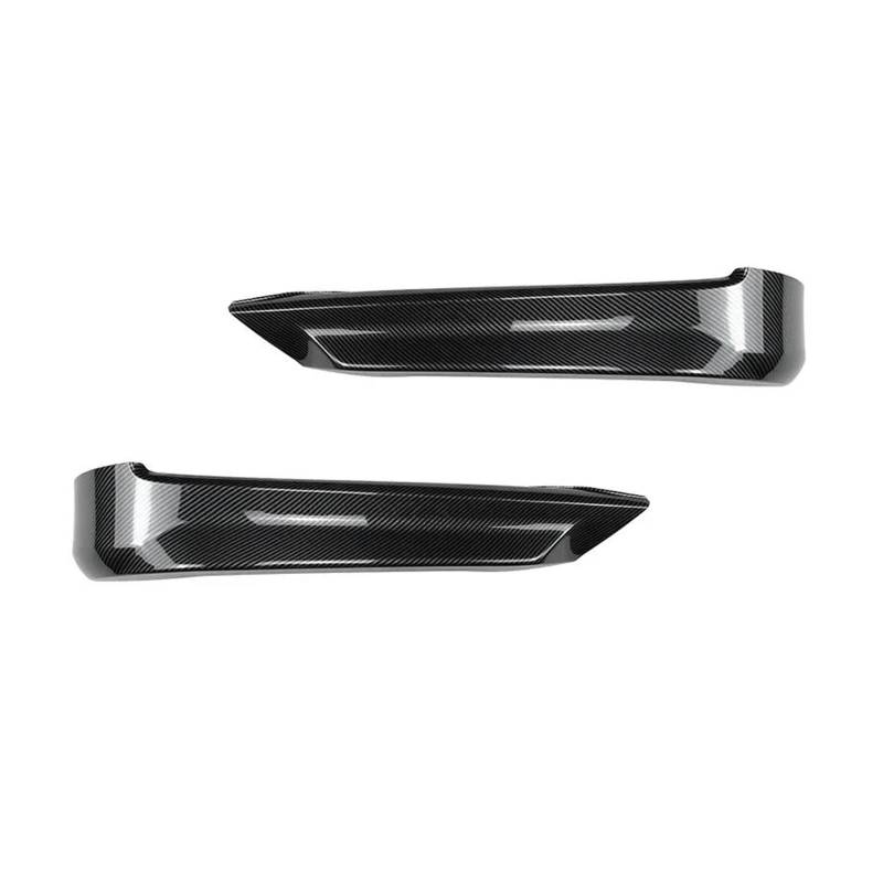 Frontstoßstange Spoiler Für 3 Serie E90 E91 320i 325i 2005-2008 Stoßstange Diffusor Spoiler Schutz Protector Body Kits Front Stoßstange Lip Splitter Auto Frontlippe Spoiler(Carbon Look Splitter) von OJTEMHBH