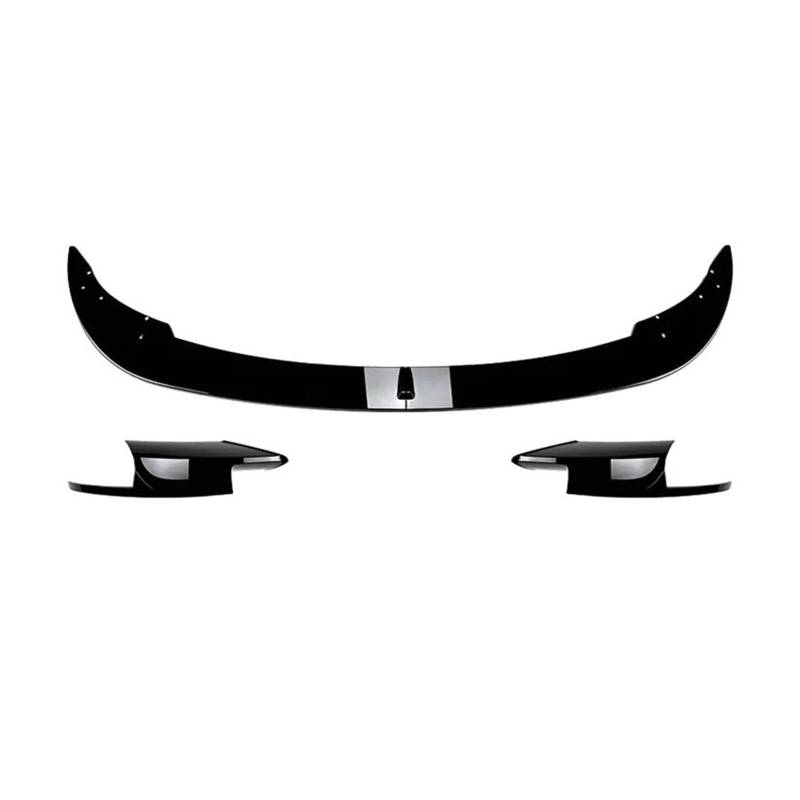 Frontstoßstange Spoiler Für 5 Series F10 F11 Für M5 2011-2017 Auto Front Stoßstange Lip Spoiler Diffusor Splitter Body Kit Schürzen Schutz Trim Deflektor Auto Frontlippe Spoiler(Glossy Black) von OJTEMHBH