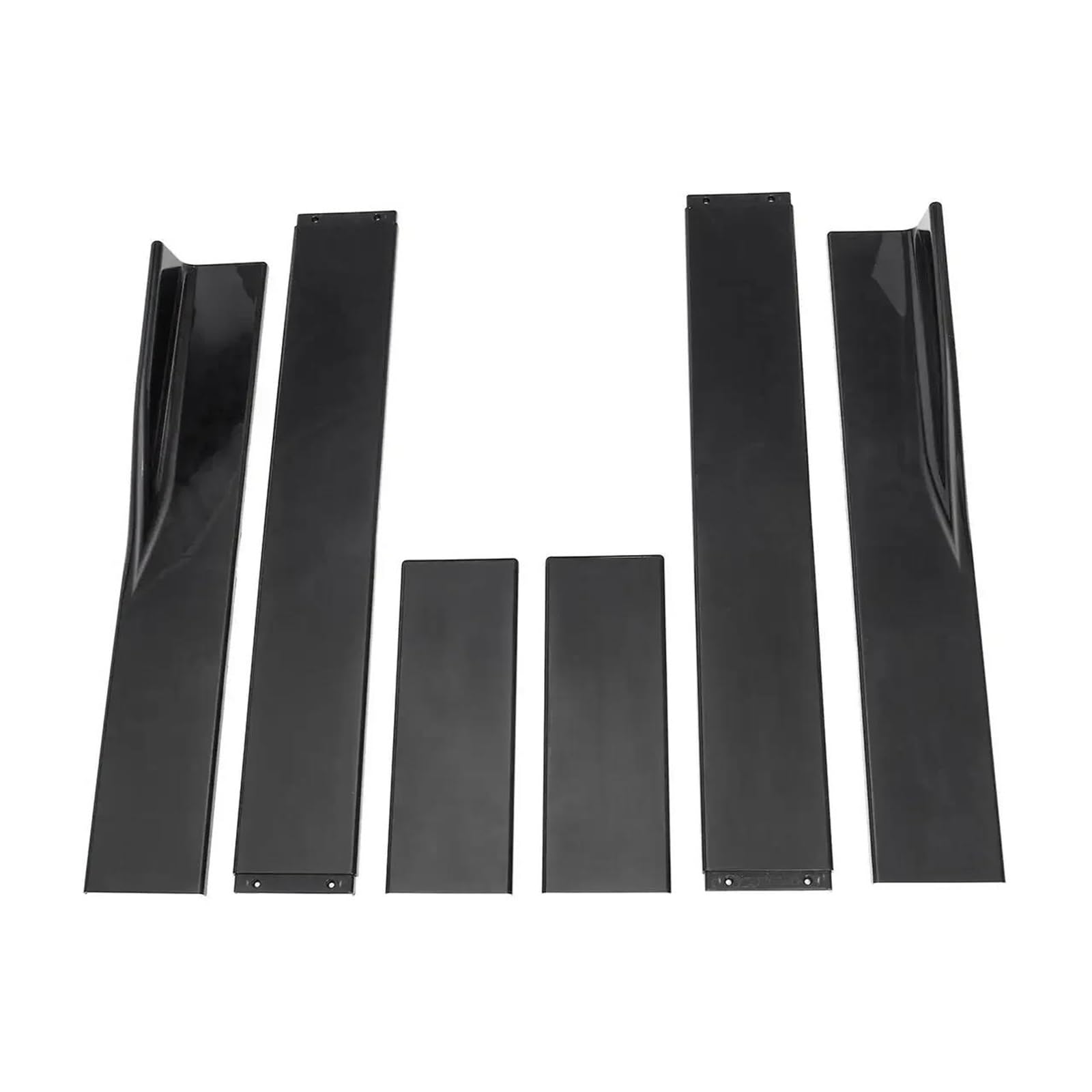 Frontstoßstange Spoiler Für A3 Für A4 Für A5 Für A6 Für A7 Für A8 Q3 Q5 Q7 S3 S4 Verlängerung Splitter Schürze Lip Splitter Winglet Seite Rock Universal Auto Frontlippe Spoiler(2M Black) von OJTEMHBH