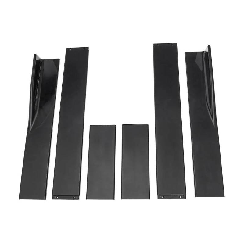 Frontstoßstange Spoiler Für A3 Für A4 Für A5 Für A6 Für A7 Für A8 Q3 Q5 Q7 S3 S4 Verlängerung Splitter Schürze Lip Splitter Winglet Seite Rock Universal Auto Frontlippe Spoiler(2M Black) von OJTEMHBH